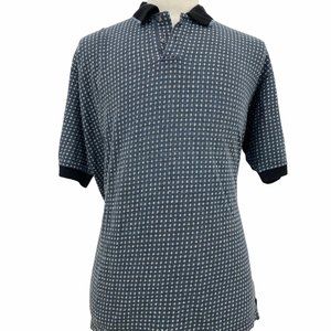 Vintage Remark Men's Casual Retro Short Sleeve Pol